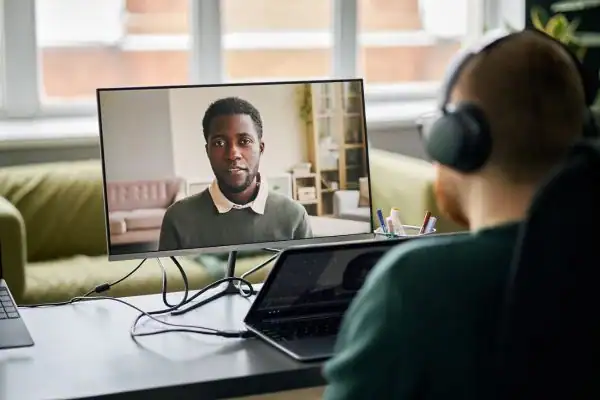 image of online mediation Gloucester in progress.